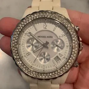 Michael Kors | Accessories | White Acrylic Michael Kors  display picture 2